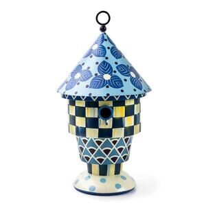 Brand New Mackenzie Childs Royal Birdhouse